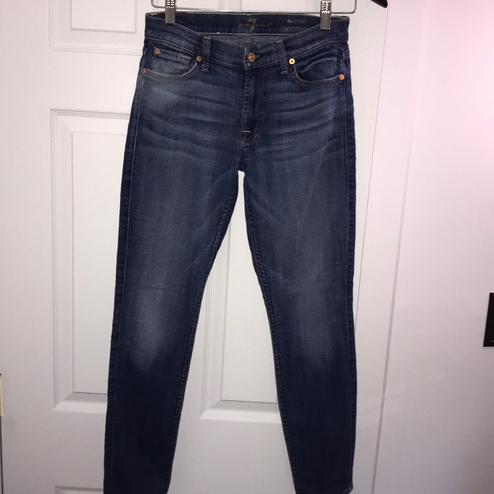 7 For All Mankind "the ankle skinny" Jeans - 26